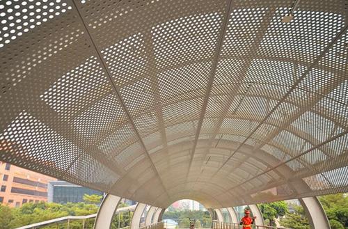 沖孔鋁單板、穿孔鋁單板、鋁幕墻板